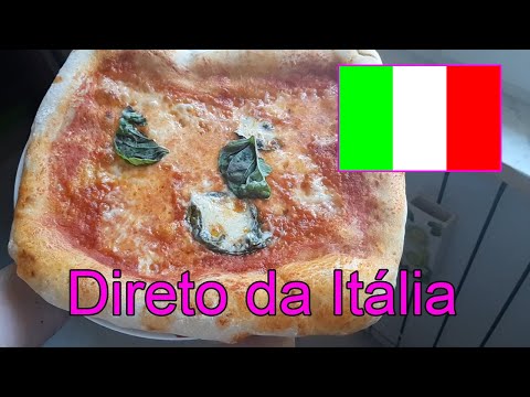 Massa da verdadeira pizza Napolitana - Direto da Nápoles