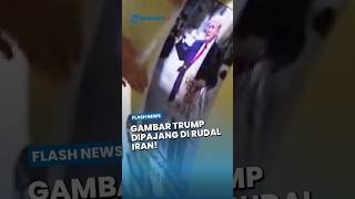 GAMBAR TRUMP DIPAJANG DI RUDAL IRAN! IRGC Meluncurkan Gelombang Serangan ke-76, Kirim Pesan Keras!