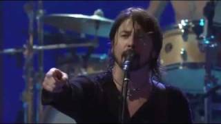 Dave Grohl (Foo Fighters) - pissed because of a "fan" fight. uncensored. iTunes Festival