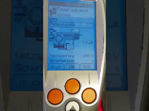 Diagnose digitale Feuerungsautomaten