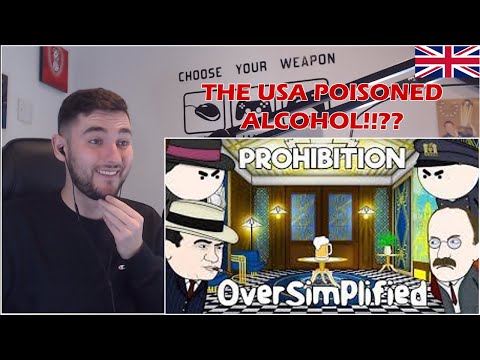 British Guy Reacts to Prohibition - OverSimplified