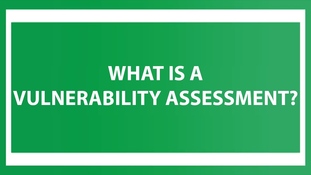 What is a Vulnerability Assessment?