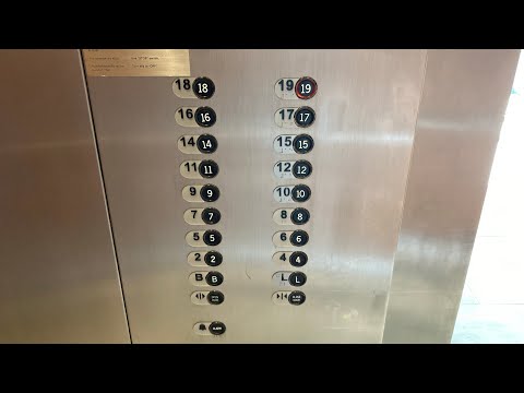 Absolutely Amazing 18 Story Otis Lexan Traction Elevator In Miami Beach FL