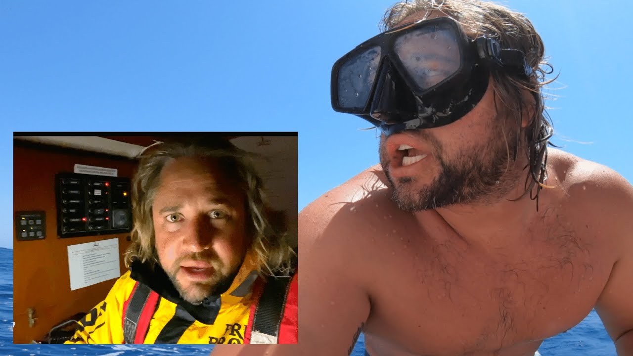 MAKING MEN OUT OF BOYS - Sailing and Swimming in Shark Infested Waters.