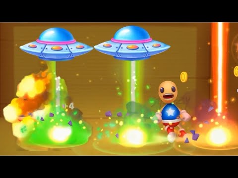 Space Laser vs The Buddy - Kick the Buddy: Forever Gameplay Walkthrough (iOS,Android)