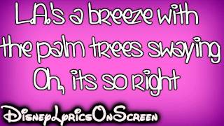 Anna Margaret - Something About The Sunshine (Lyrics On Screen)(DCOM Starstruck) HD