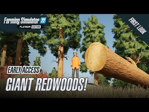 Platinum DLC - What Can You Do With The Redwoods? - Farming Simulator 22
