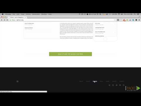 Rapid Ghost Tutorial Hosting Options | packtpub com