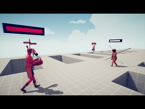 4x SPEAR BOULDER + BOXER vs EVERY FACTION - TABS - Totally Accurate Battle Simulator