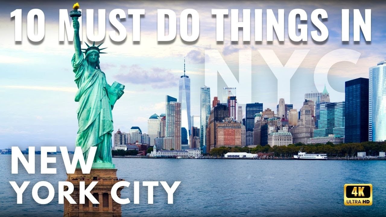 Top 10 ThIngs To Do In New York City, New York | NYC Travel Guide In 4K