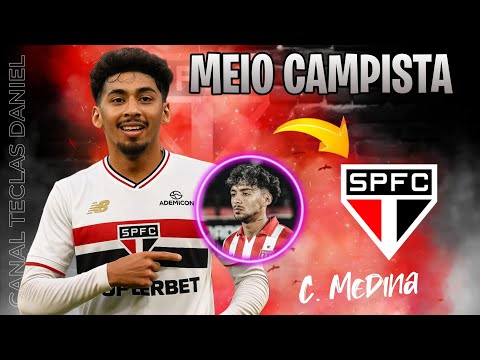 MELHORES Lances de CRISTIAN MEDINA / NOVO MEIA do São Paulo para 2025 ??? | SPFC