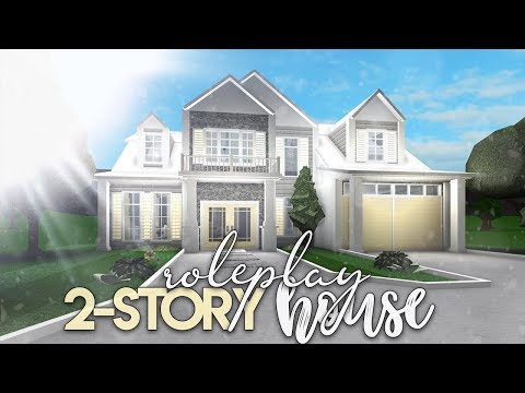 Roblox | Bloxburg: 2 Story Roleplay House | House Build