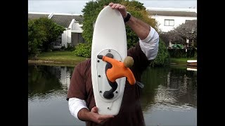 preview picture of video 'SUP - flat water test -Snow White - Bro rcSurfer'