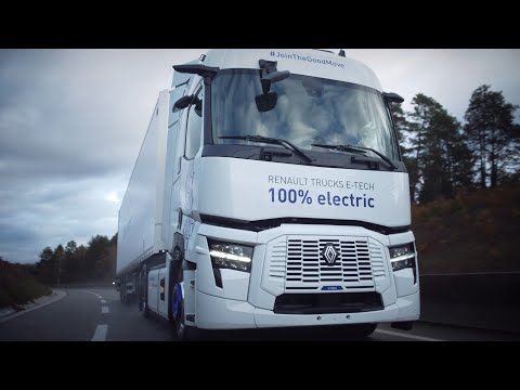 Meet the future of long-haul electric transport ⚡ Renault Trucks E-Tech T 780