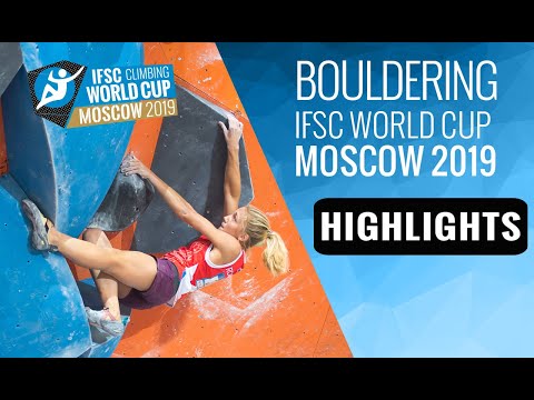 IFSC World Cup Moscow 2019 || Boulder finals highlights