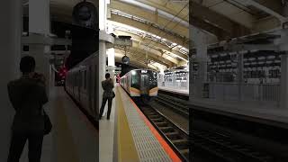 白新線　新潟駅　到着シーン