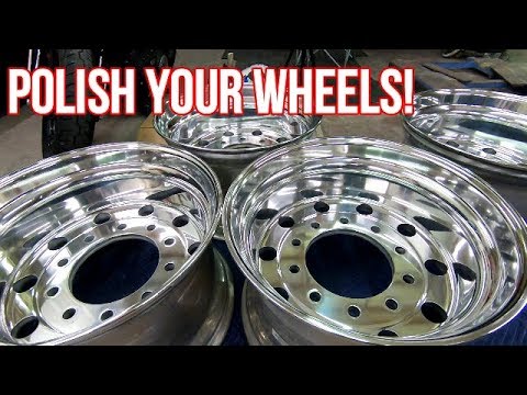 How to Polish and Buff your Aluminum Wheels to a Mirror Finish!
