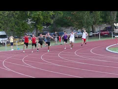 4x100 m-es férfi váltó 3. váltása — amikor még Orosz Zoltán István válla és karja ép volt