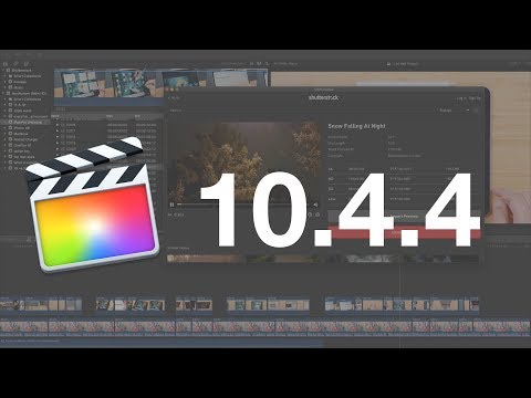 Everything New in Final Cut Pro 10.4.4!