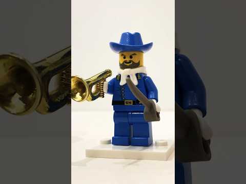 LEGO Minifigure Cavalry Lieutenant #lego #legominifigures #cavalry #shorts