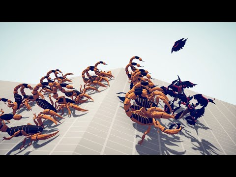 20X Tabs Scorpion vs Every Unit - Totally Accurate Battle Simulator TABS