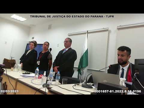 Júri Curitiba - Plenário do Ahú - Autos nº 0001657-81.2022.8.16.0196 - Réu Maykon - 02/03/2023