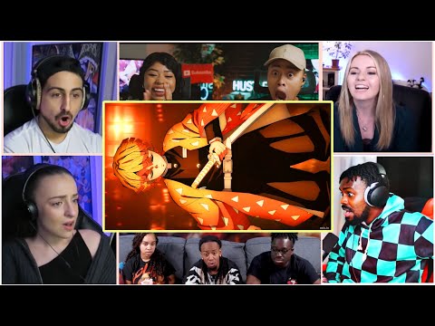 Zenitsu Locked In Reaction ! Mashup Reaction | Demon Slayer S4 Episode 8
