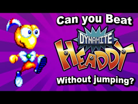 Can You Beat Dynamite Headdy Without Jumping?
