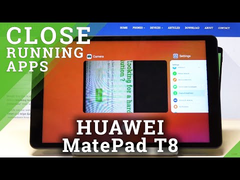 How to Turn Off Running Apps in HUAWEI MatePad T8 – Erase Background Apps