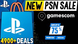 MASSIVE NEW PSN SALE LIVE NOW! PSN Gamescom 2026 Sale - 4900+ DEALS (N