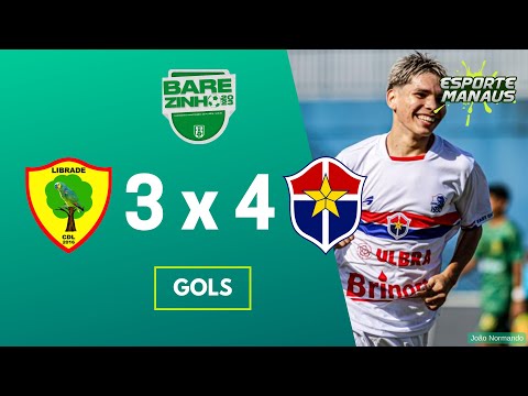 LIBRADE 3 x 4 FAST CLUBE | GOLS | 5ª RODADA DO BAREZINHO SUB-20 2023