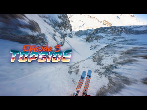 Jumping the crux in The Fingers couloir - Topside episode 5