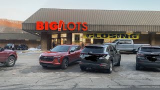Closing Big Lots in Kanawha City, WV (Filmed 25th February 2025)