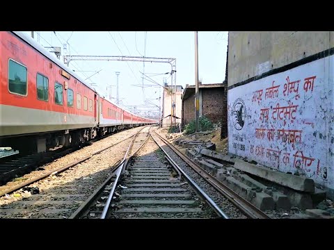 (12477) Sindhu SF Express (Jamnagar - Shri Mata Vaishno Devi Katra) With (GZB) WAP7 Locomotive.!! Video