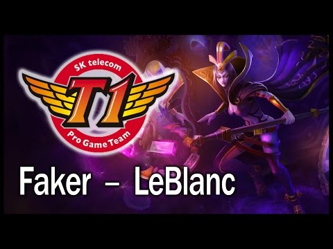SKT Faker - LeBlanc mid vs. Talon - Patch 5.2 challenger solo queue (2015.02.05)