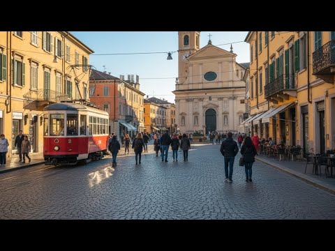 EXPLORING ITALY DESIO 🇮🇹 Walking tour février 2025 ## [4K] desio walking tour 🌧️ ##