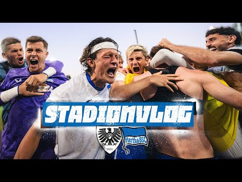 POKALKRIMI mit HAPPY END 🥹 | Preußen Münster 🆚 Hertha BSC - XXL STADION VLOG 🏟⚽