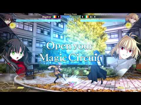 AsOne Arena - Melty Blood Type Lumina Winners Final - Naphiel vs Dr K