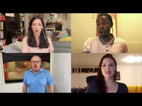 RIGOLETTO QUARTET( Bella Figlia Dell'Amore )  Recorded remotely during lockdown