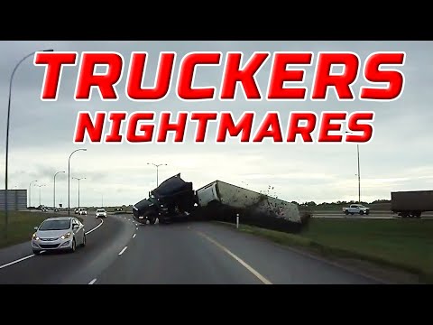American Truck Drivers - BEST OF Road Rage, Car Crash, Brake Check, Instant Karma | USA  CANADA 2023