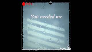 Download lagu 'YouNeededMe' with my precious Indonesian Sister #Smule antibiotikjb1602  / 11Geniefere22    mp3