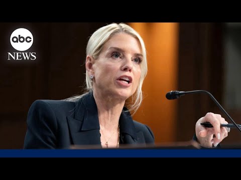 Pam Bondi arrives for House Oversight Committee hearing to address Epstein questions