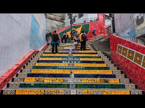 Escadaria Selarón | Rio de Janeiro | Brasilien | Südamerika| 4K