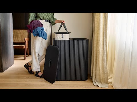 Joseph Joseph Tota Luxe Twin 90L Laundry Separation Basket | 5000005 & 5000006