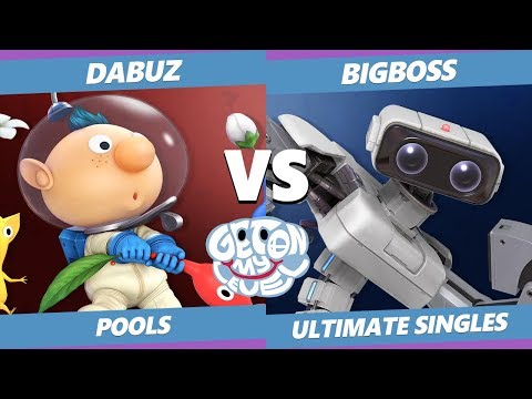 GOML 2019 SSBU - Dabuz (Olimar) Vs. BigBoss (ROB) Smash Ultimate Tournament Pools