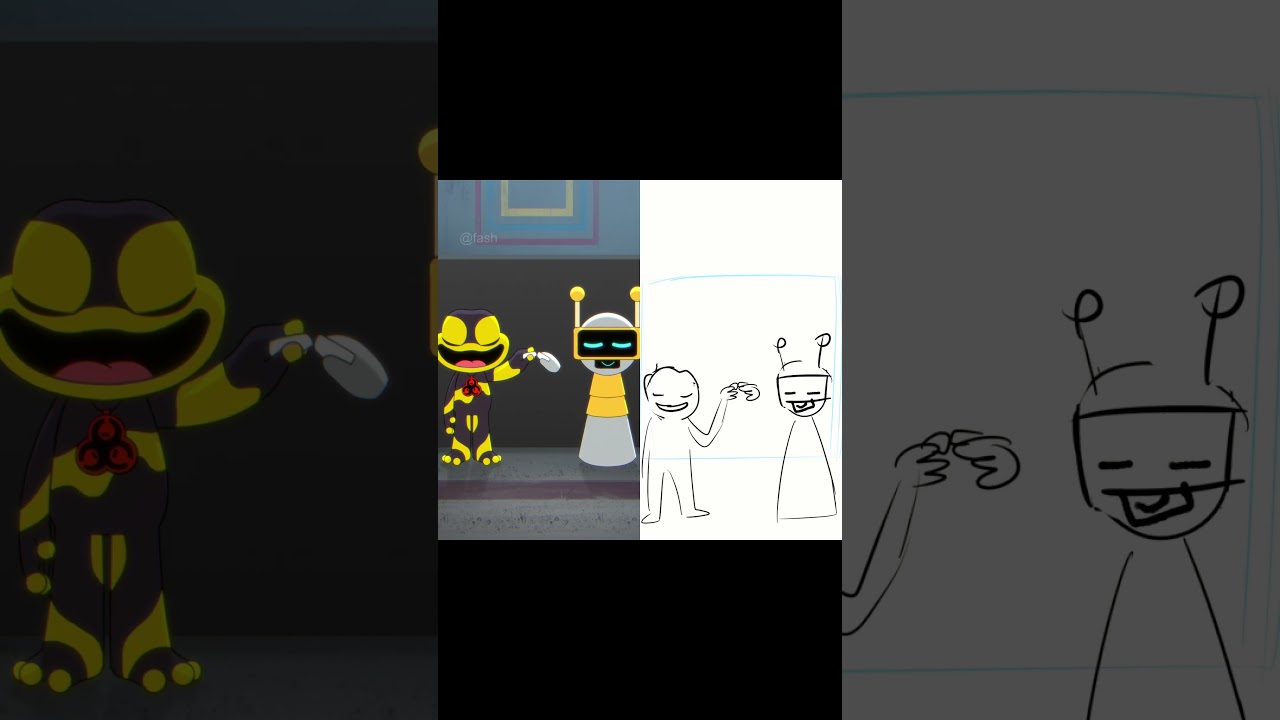 Heart Drawing Challenge Part 3 (Poppy Playtime) @fash