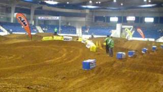 preview picture of video 'Corinth, MS  Quad Stadium Cross SX 2/6/10'