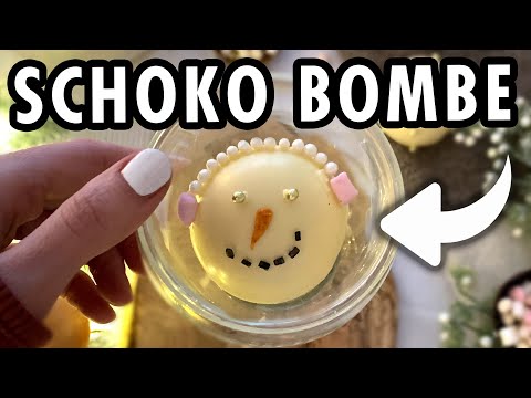 Mit dieser Schokoladenbombe beeindruckst du alle! Zum selber machen und perfekt als Geschenk.