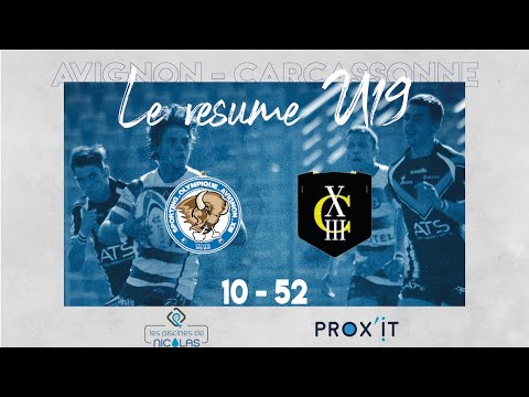 [U19 Elite] SO Avignon XIII - Carcassonne XIII (résumé)