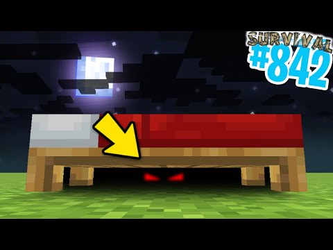 UN MOSTRO SOTTO al LETTO - Minecraft ITA SURVIVAL #842